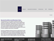 Tablet Screenshot of lcmsecurity.com